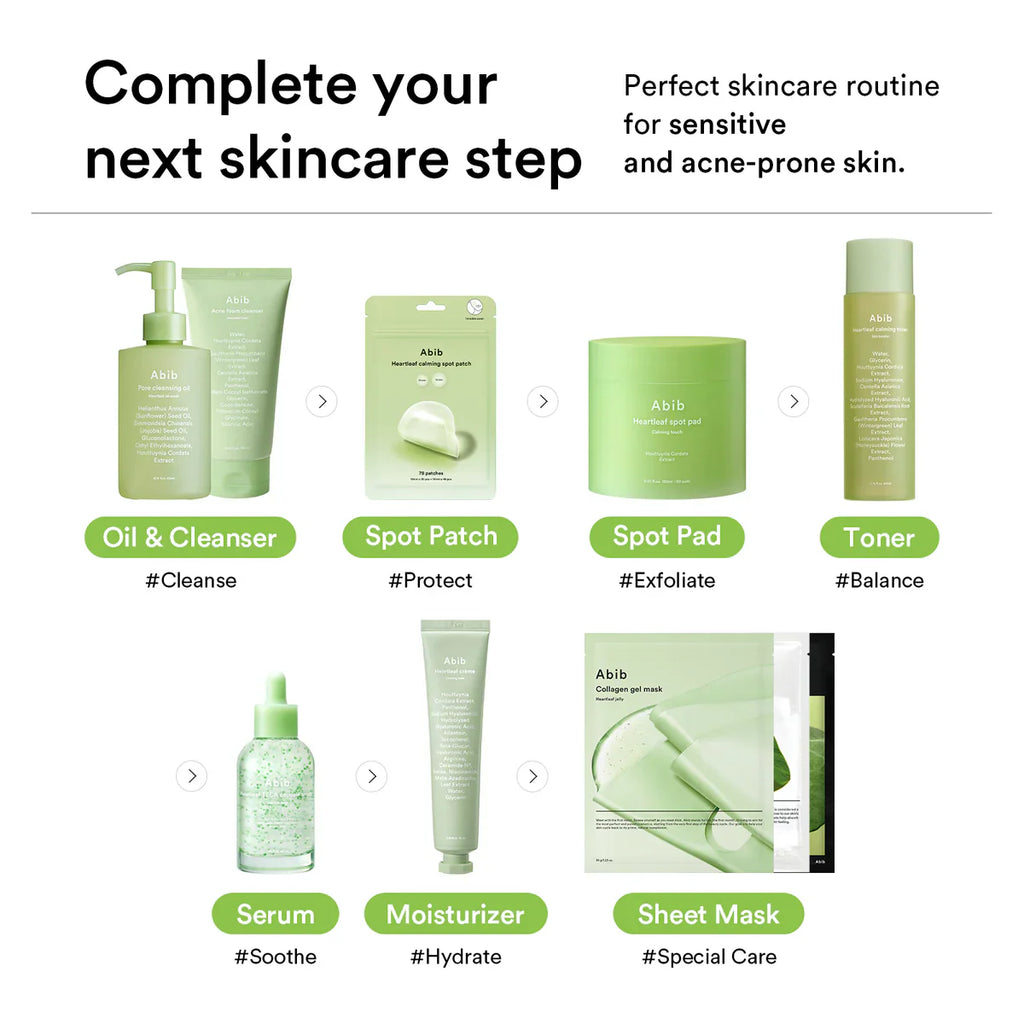 ABIB Heartleaf Spot Pad Calming Touch - 80pads Hanyori Skin