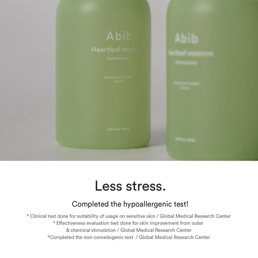 ABIB Heartleaf Essence Calming Pump - 50ml Hanyori Skin