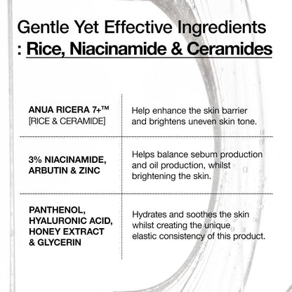 Anua 7 Rice Ceramide Hydrating Barrier Serum 50ml Purida