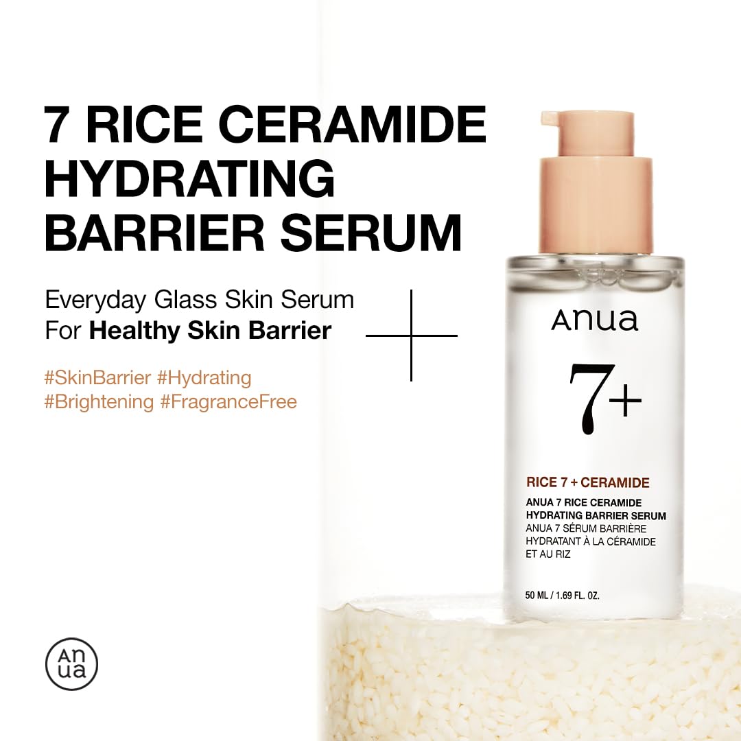 Anua 7 Rice Ceramide Hydrating Barrier Serum 50ml Purida