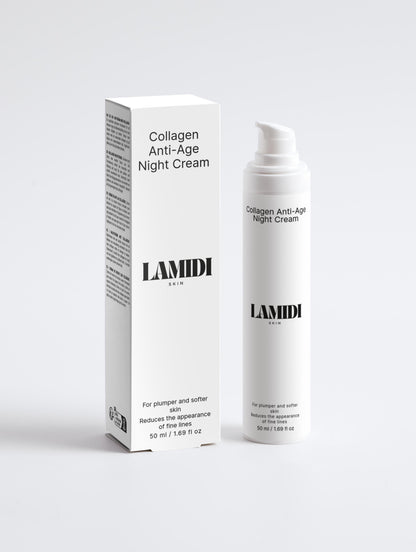 Collagen Anti-Age Night Cream Lamidibeauty