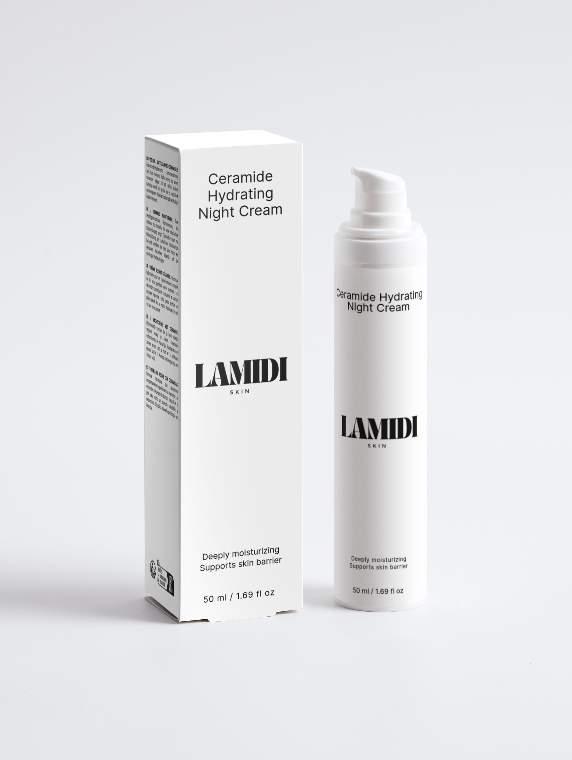 Ceramide Hydrating Night Cream Lamidibeauty