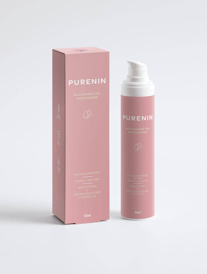 Niacinamide Gel Moisturiser - Feuchtigkeitsgel Purenin