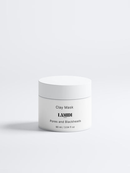 Clay Mask for Pores and Blackheads Lamidibeauty
