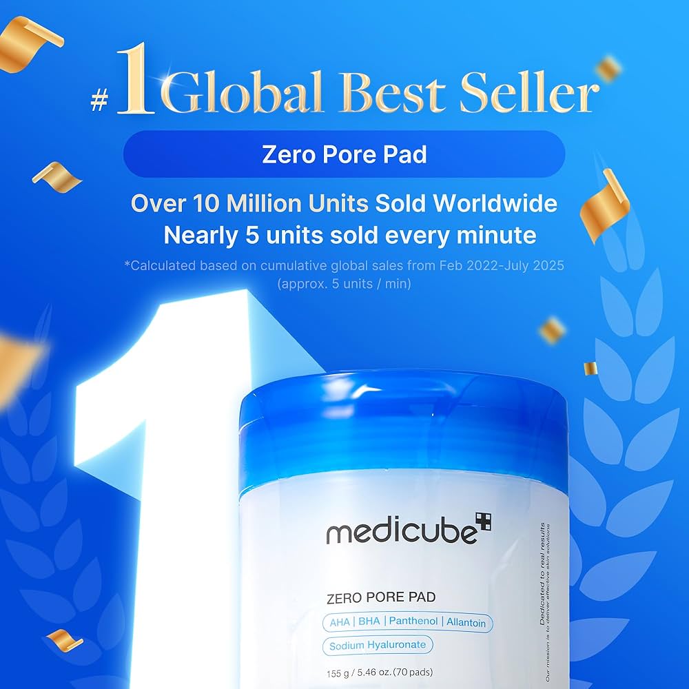 MEDICUBE Zero Pore Pad 2.0 70 Pcs - 155g Hanyori Skin