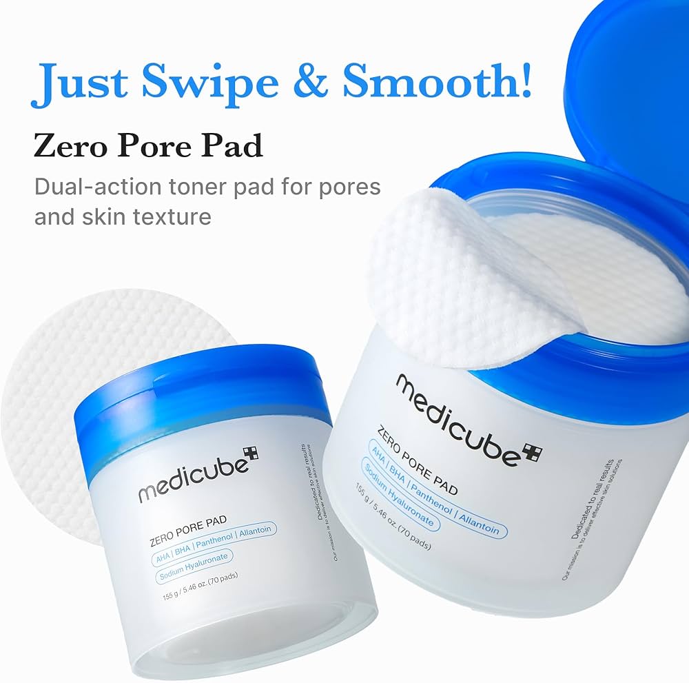 MEDICUBE Zero Pore Pad 2.0 70 Pcs - 155g Hanyori Skin