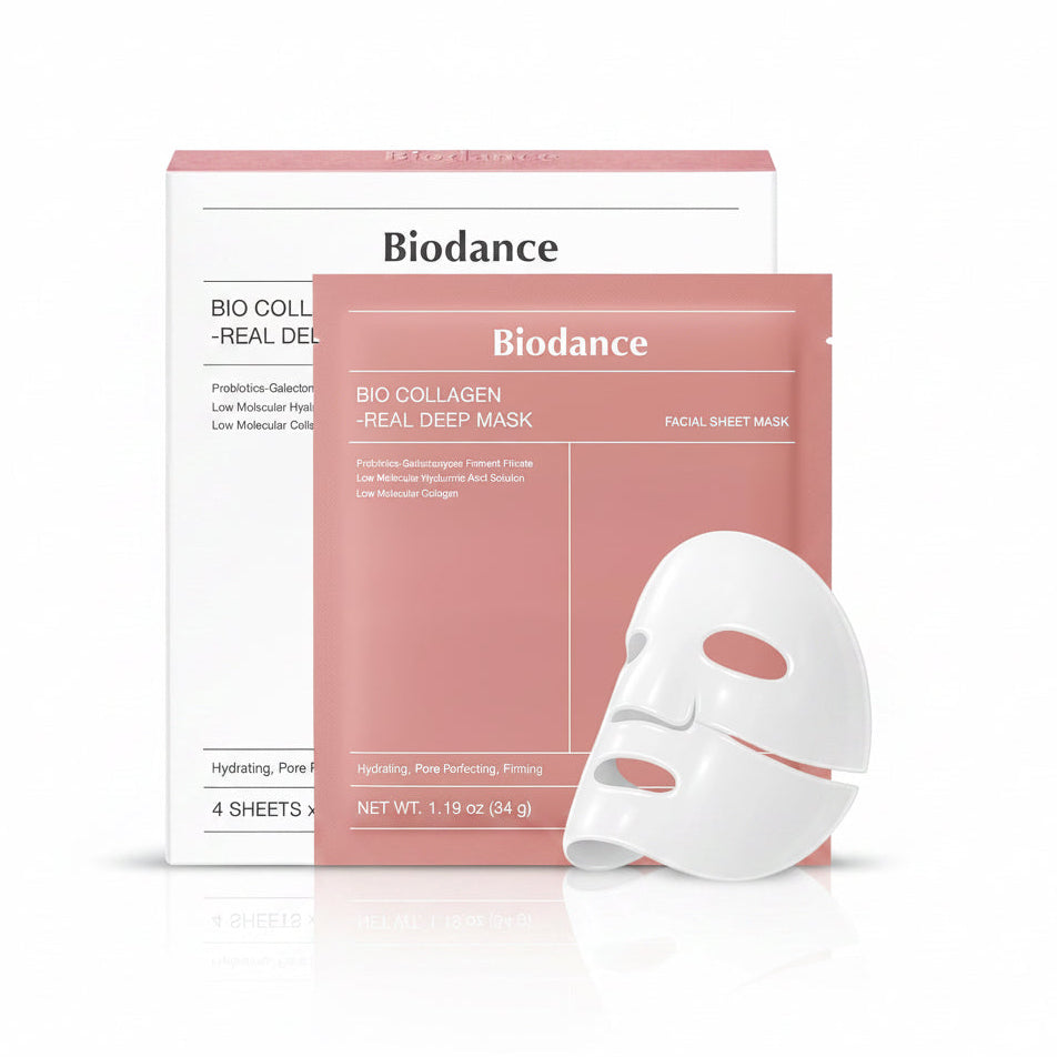 BIODANCE Bio-Collagen Real Deep Mask - 4x34g Hanyori Skin