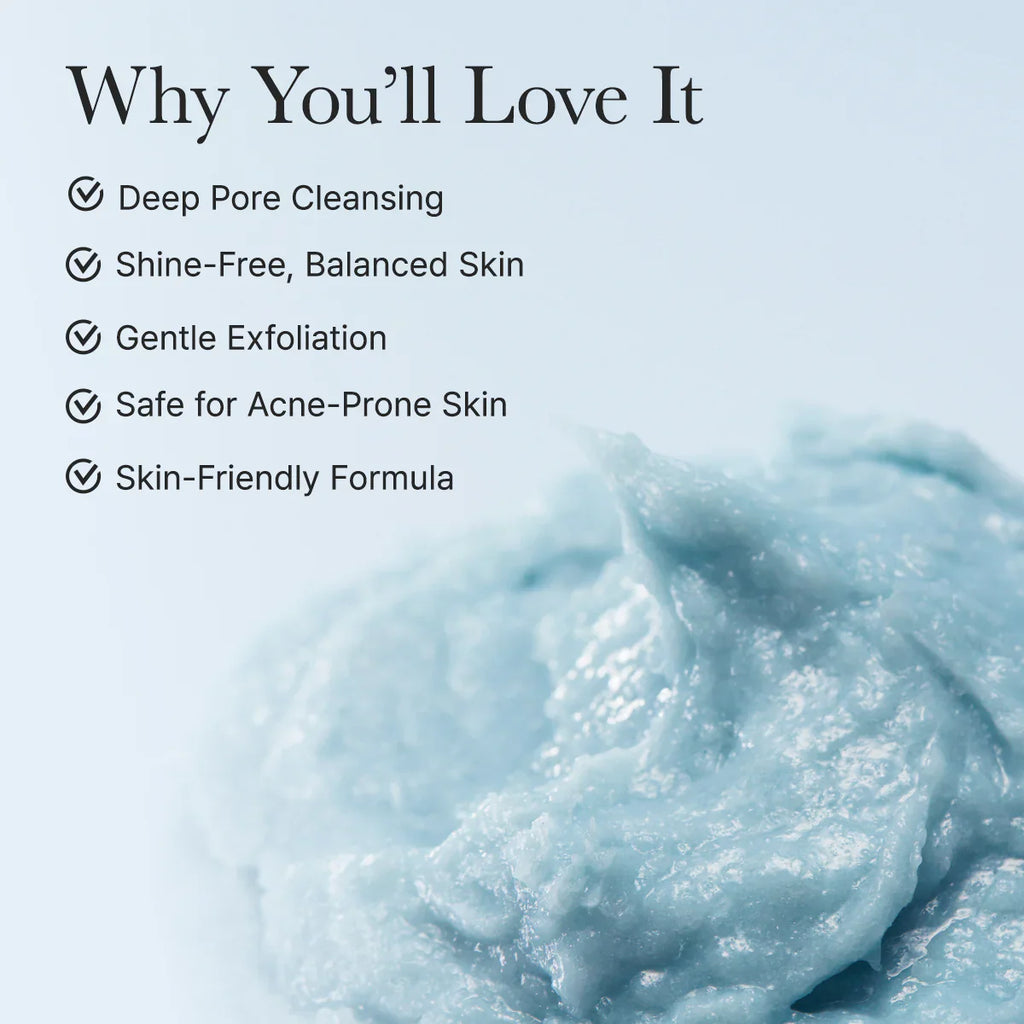ARENCIA Fresh Blue Hyssop Rice Mochi Cleanser - 120g Hanyori Skin