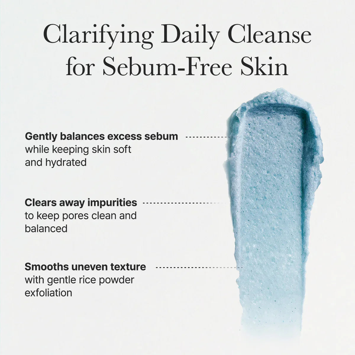 ARENCIA Fresh Blue Hyssop Rice Mochi Cleanser - 120g Hanyori Skin