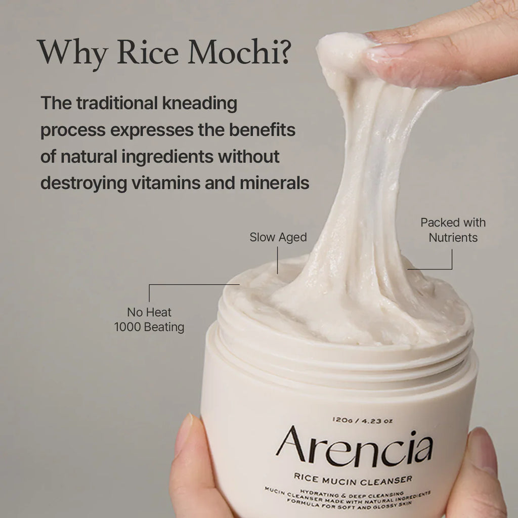 ARENCIA Rice Mucin Cleanser - 120g Hanyori Skin