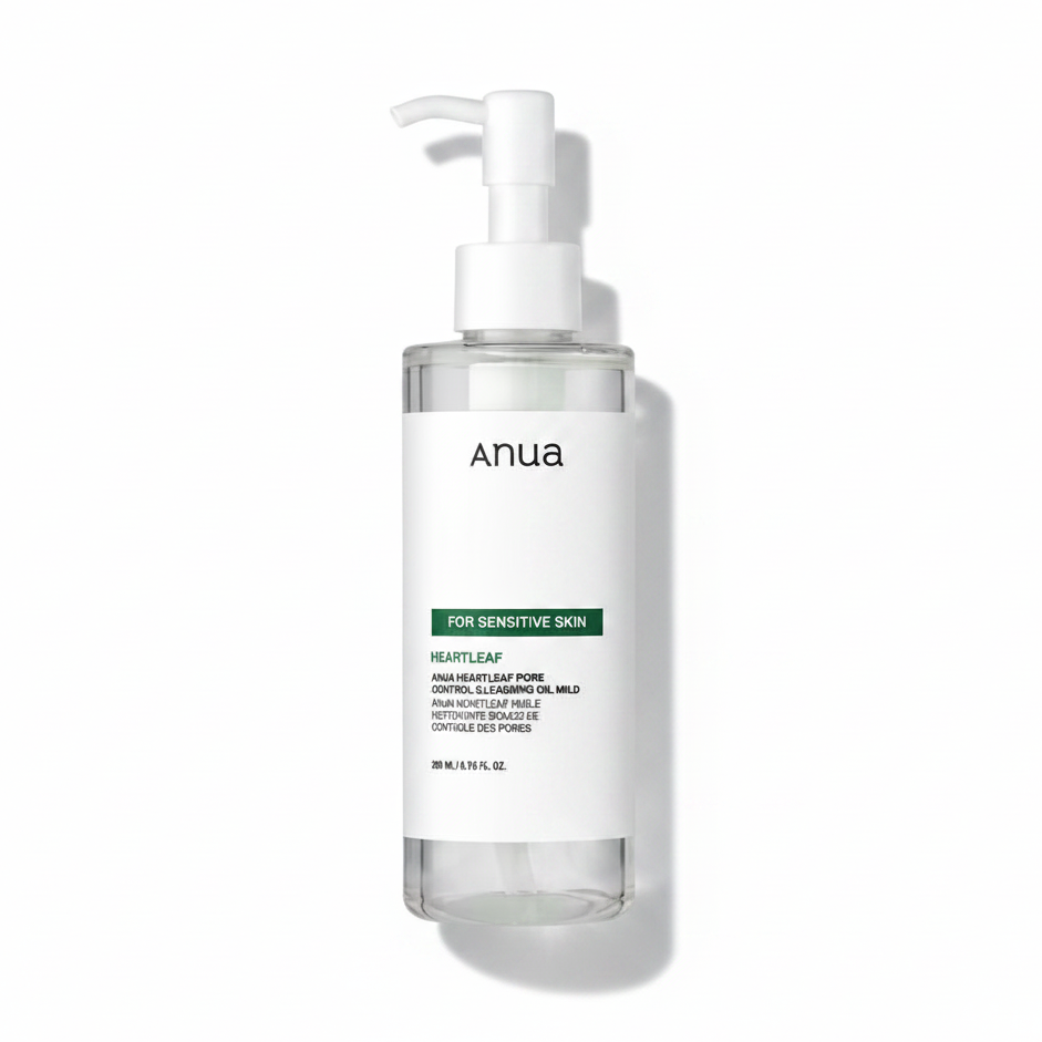 ANUA Heartleaf Pore Control Cleansing Oil Mild - 200ml Hanyori Skin