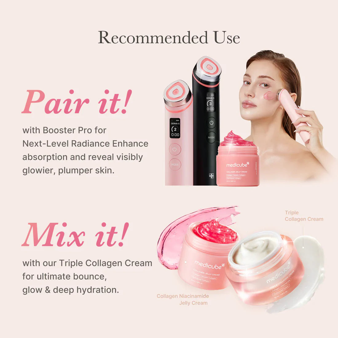 MEDICUBE Collagen Jelly Cream - 50ml Hanyori Skin