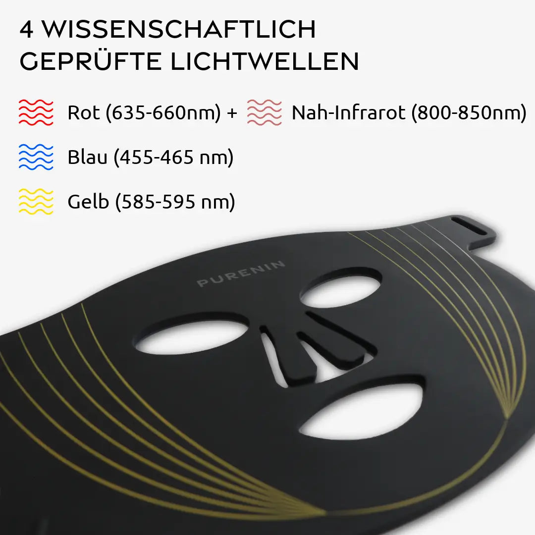LED Lichttherapie Maske Purenin