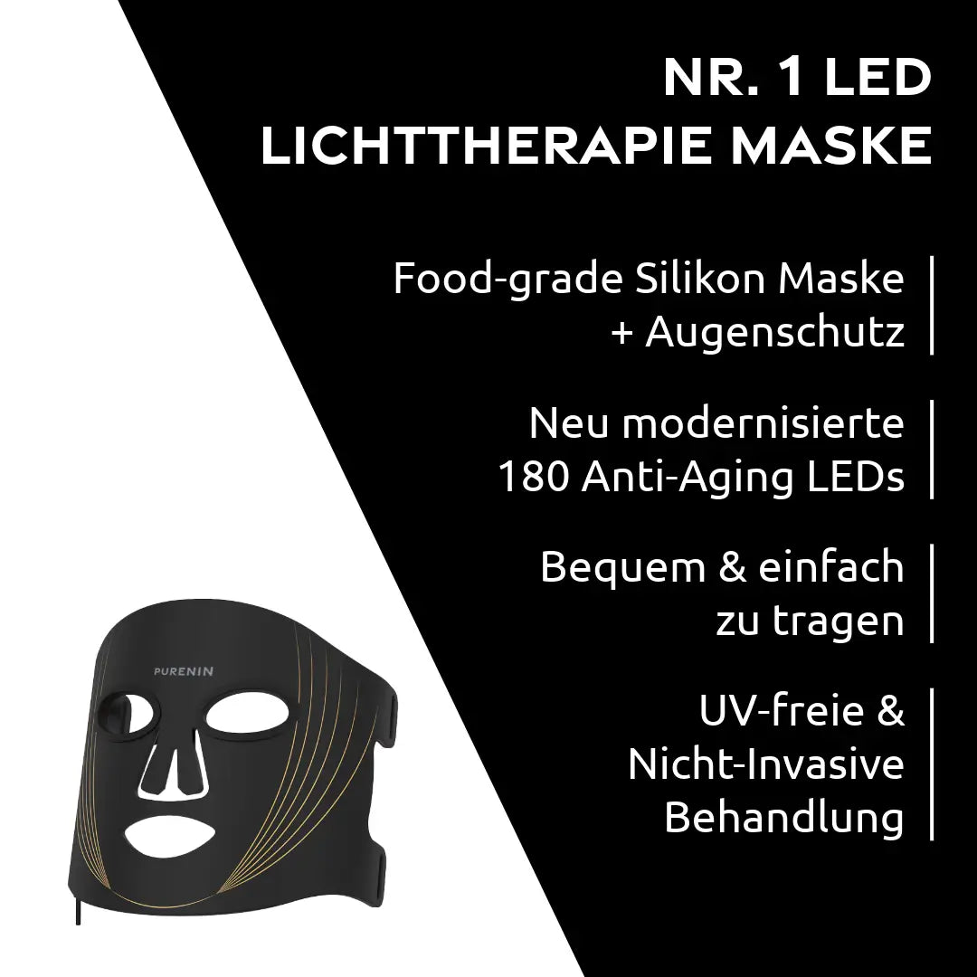 LED Lichttherapie Maske Purenin