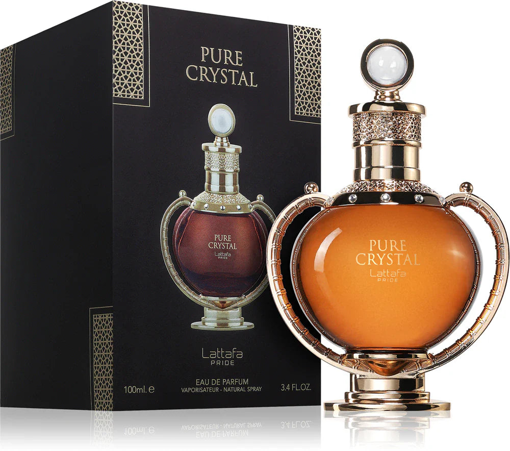 Lattafa Pride Pure Crystal Eau de Parfum 100ml Drop Fragra