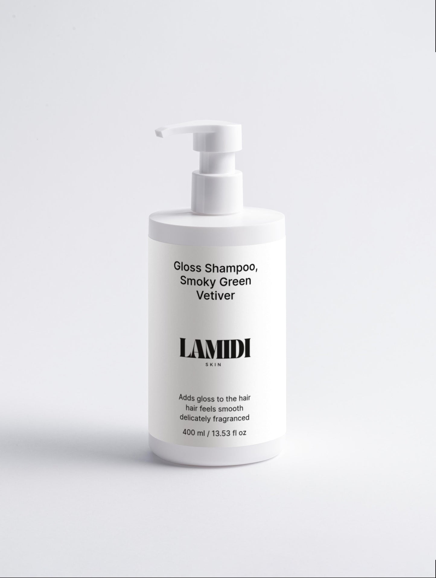 Gloss Shampoo, Smoky Green Vetiver Lamidibeauty