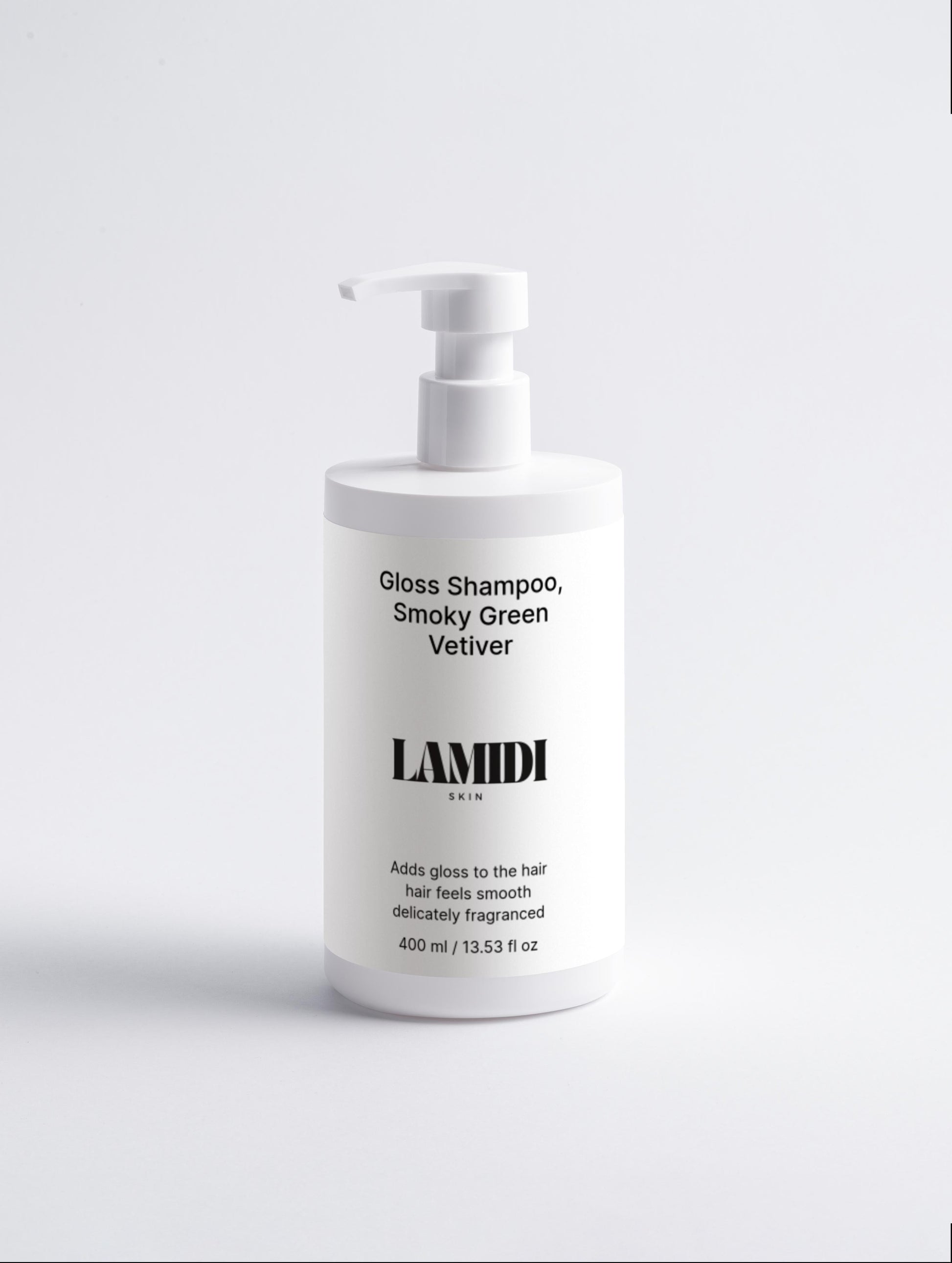 Gloss Shampoo, Smoky Green Vetiver Lamidibeauty