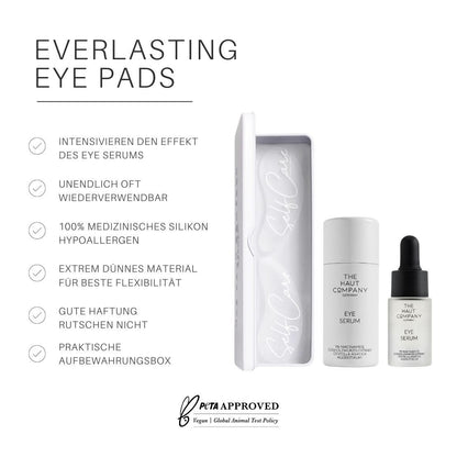 "Self Care" Eye Pads + Eye Serum The Haut Company