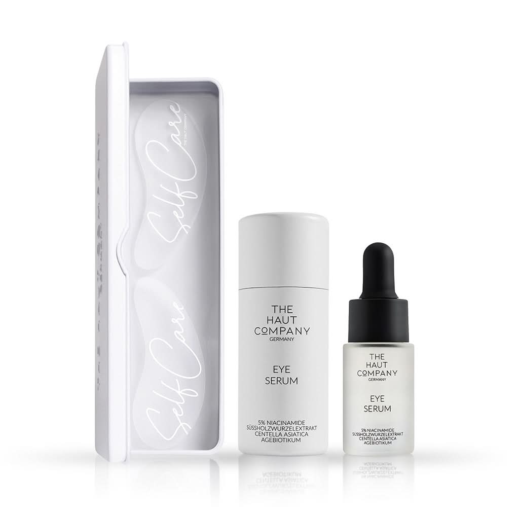"Self Care" Eye Pads + Eye Serum The Haut Company