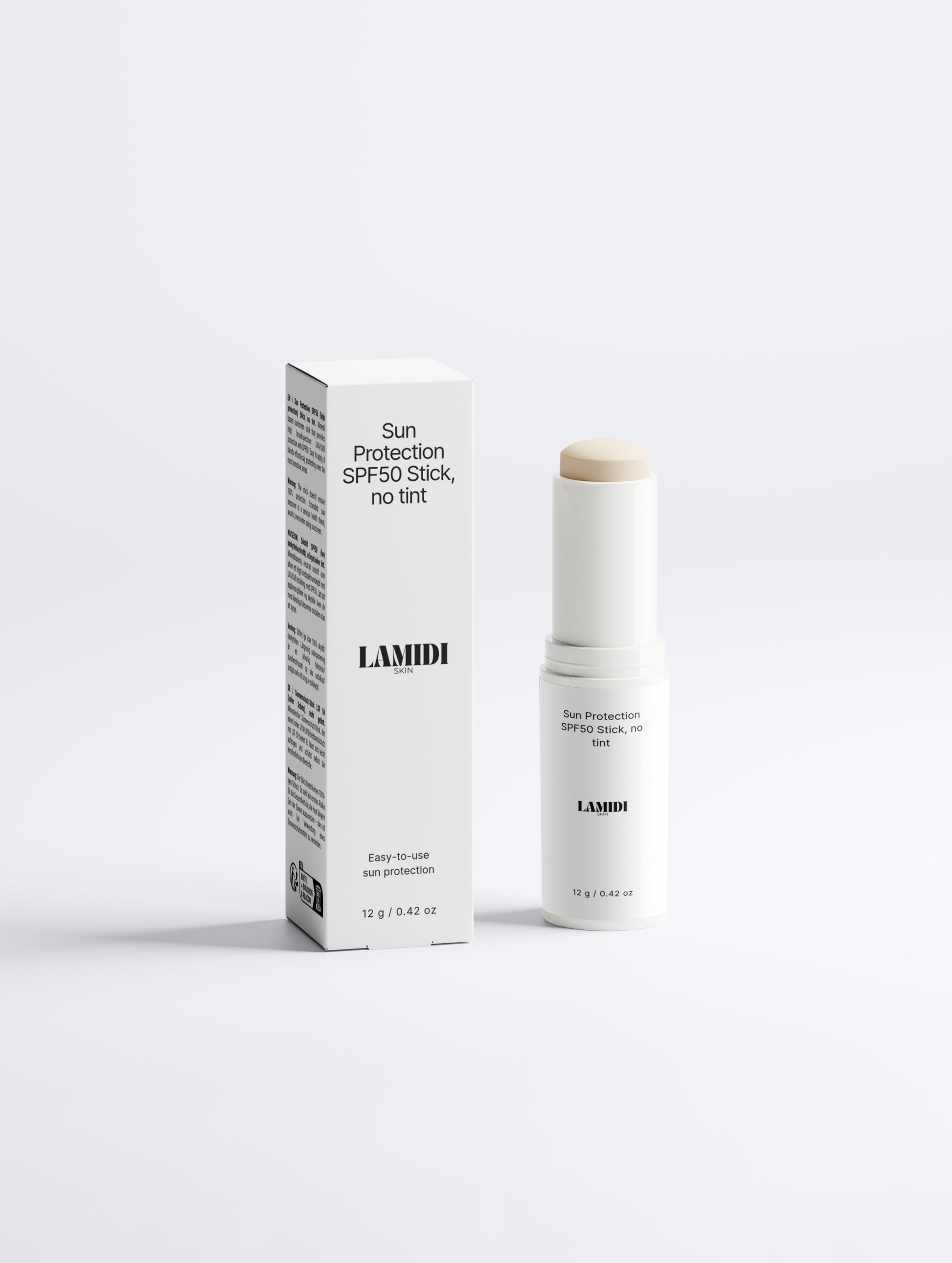 Sun Protection SPF50 Stick, no tint Lamidibeauty