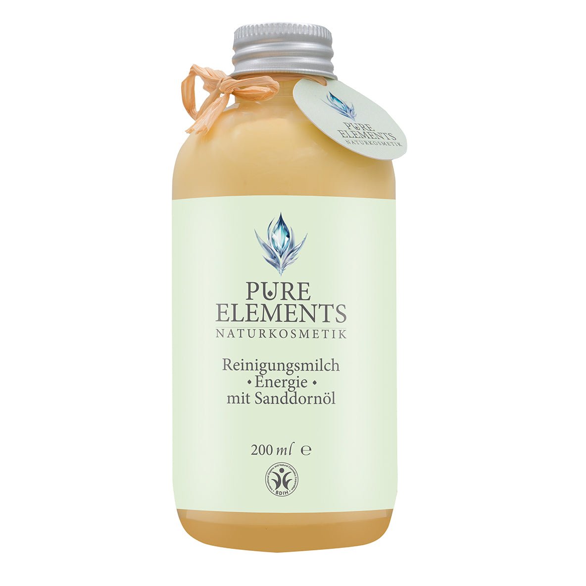 Reinigungsmilch •Energie• mit Sanddornöl Pure Elements Naturkosmetik