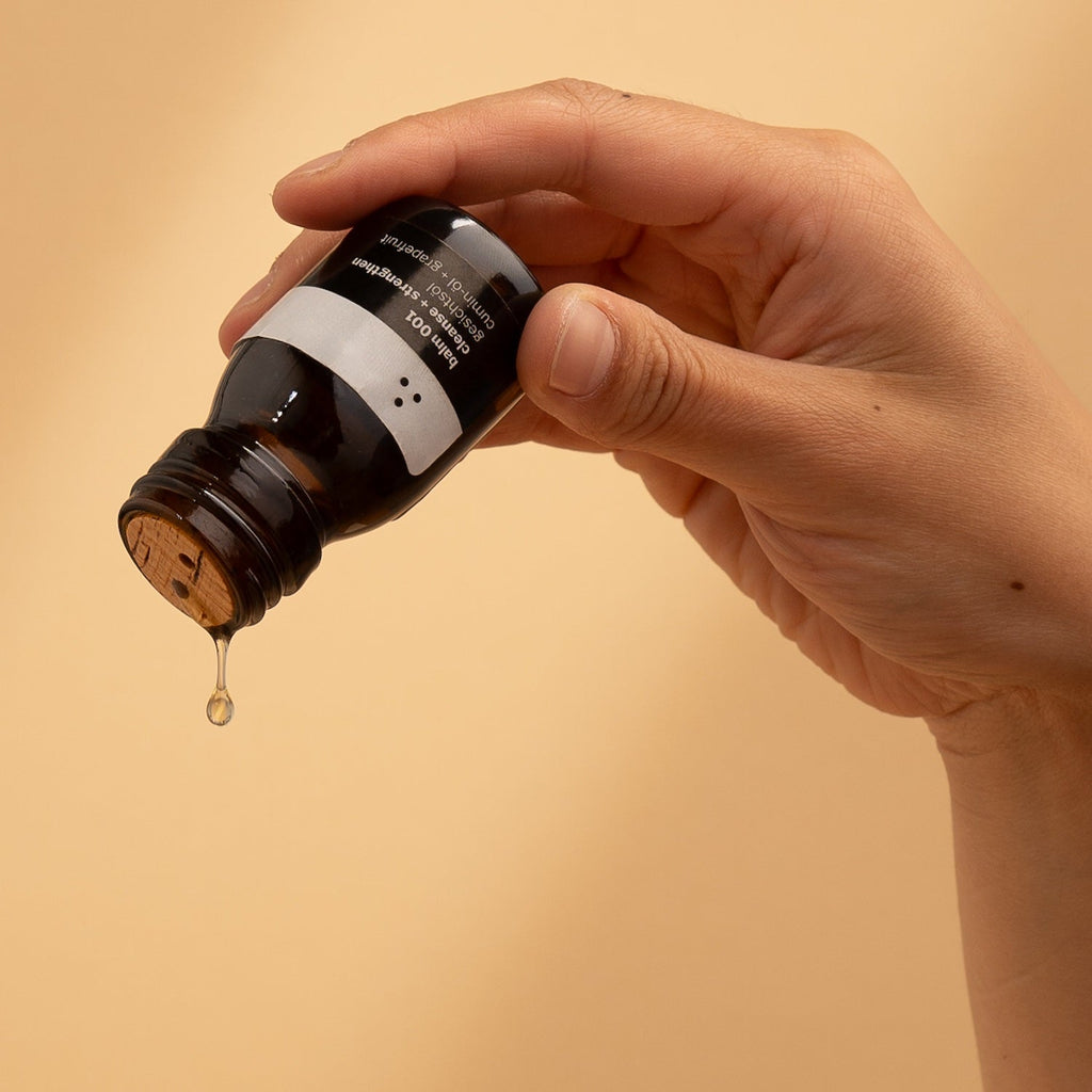 balm 001 | Gesichtsöl mit Schwarzkümmelöl | für unreine Haut | gegen Pickel + Akne ∴ therefore beauty