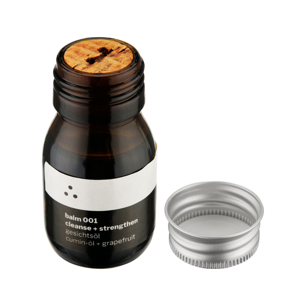 balm 001 | Gesichtsöl mit Schwarzkümmelöl | für unreine Haut | gegen Pickel + Akne ∴ therefore beauty