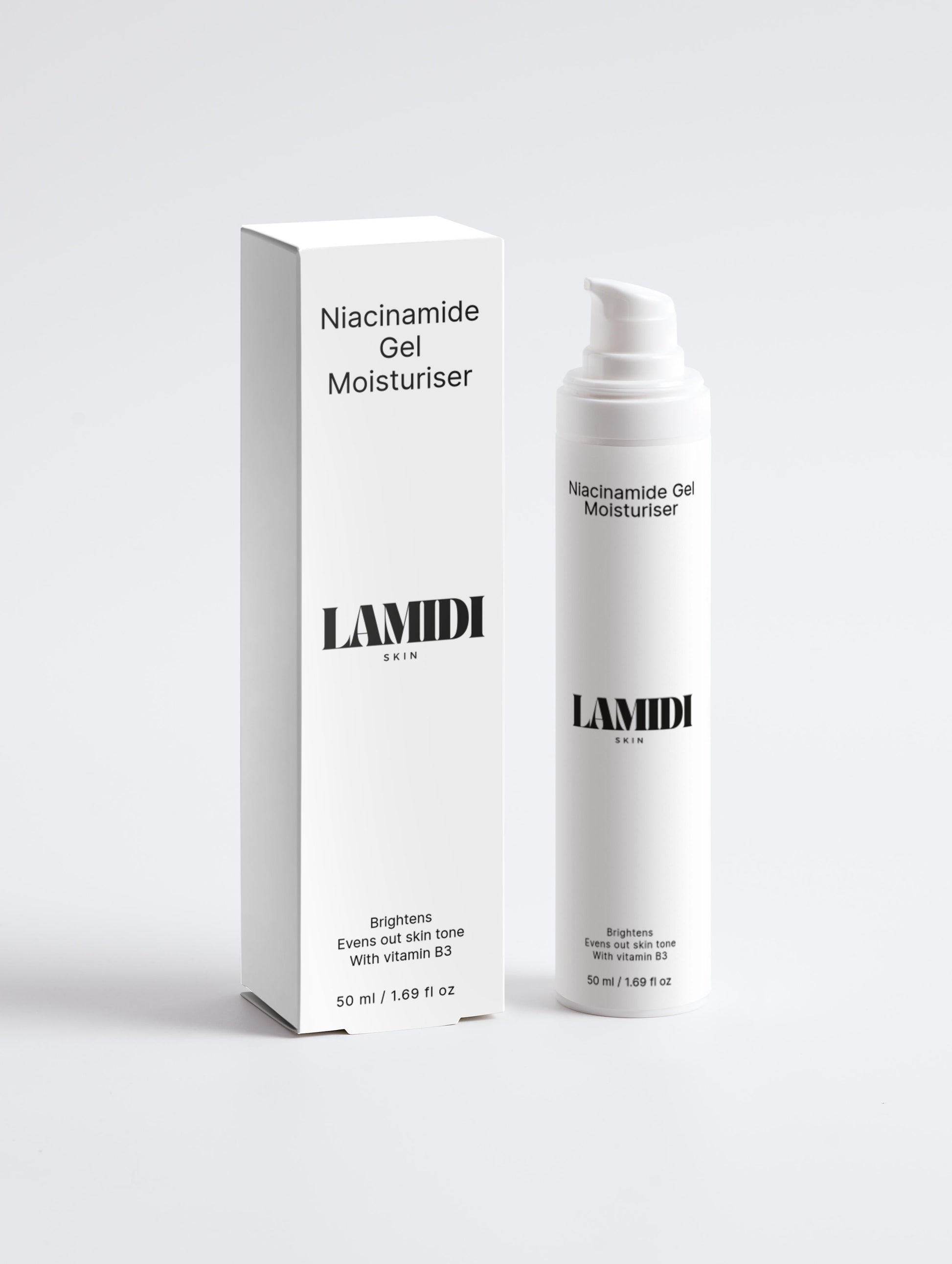 Niacinamide Gel Moisturiser Lamidibeauty