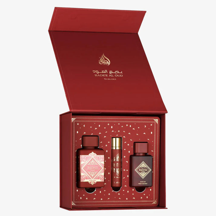 Lattafa/ Badee Al Oud Sublime Gift Set Drop Fragra
