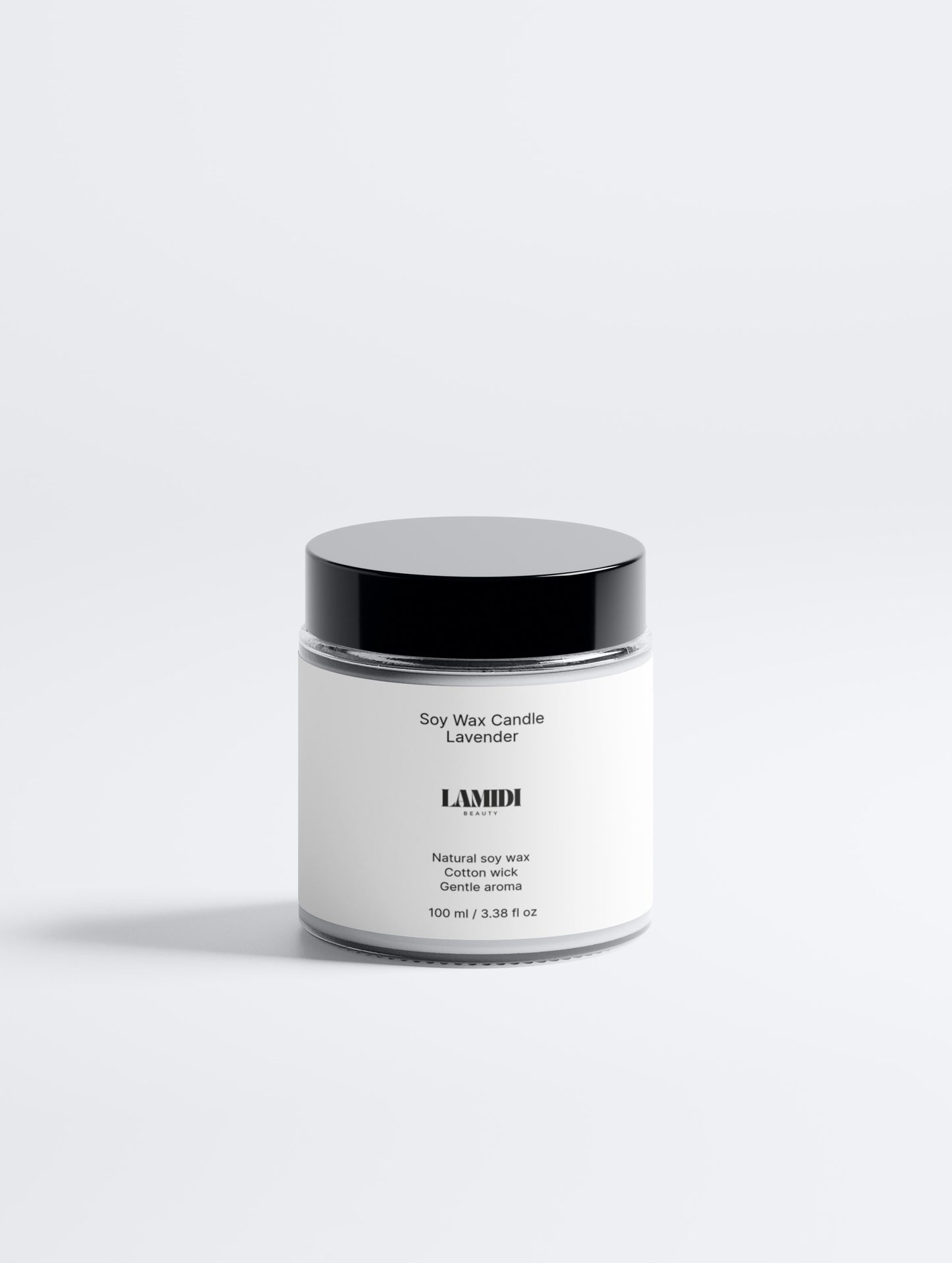Soy Wax Candle Lavender Lamidibeauty