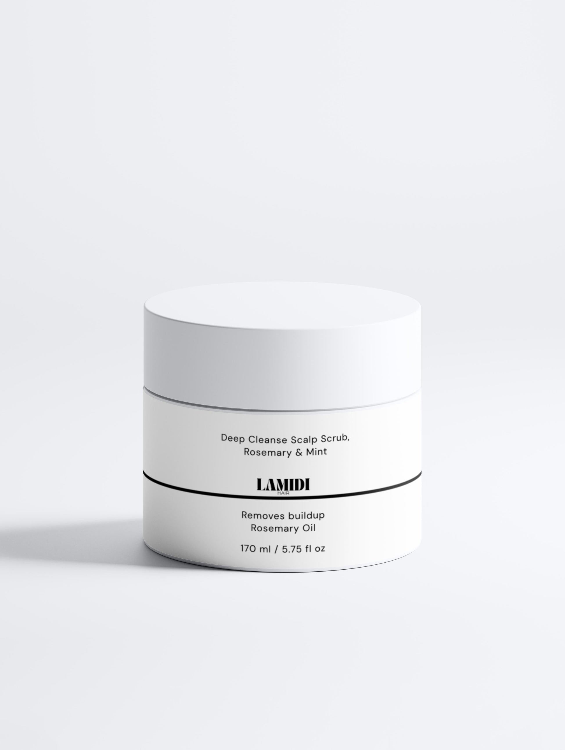 Deep Cleanse Scalp Scrub, Rosemary & Mint Lamidibeauty