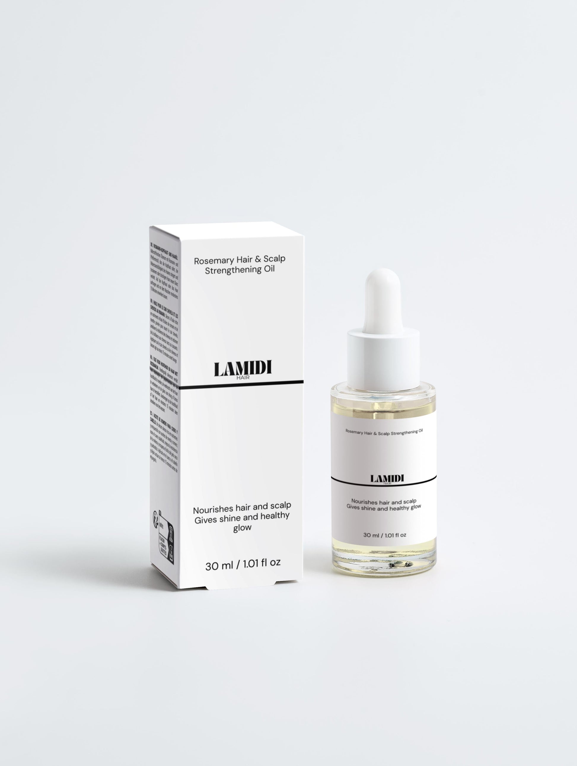 Rosemary Hair & Scalp Strengthening Oil Lamidibeauty