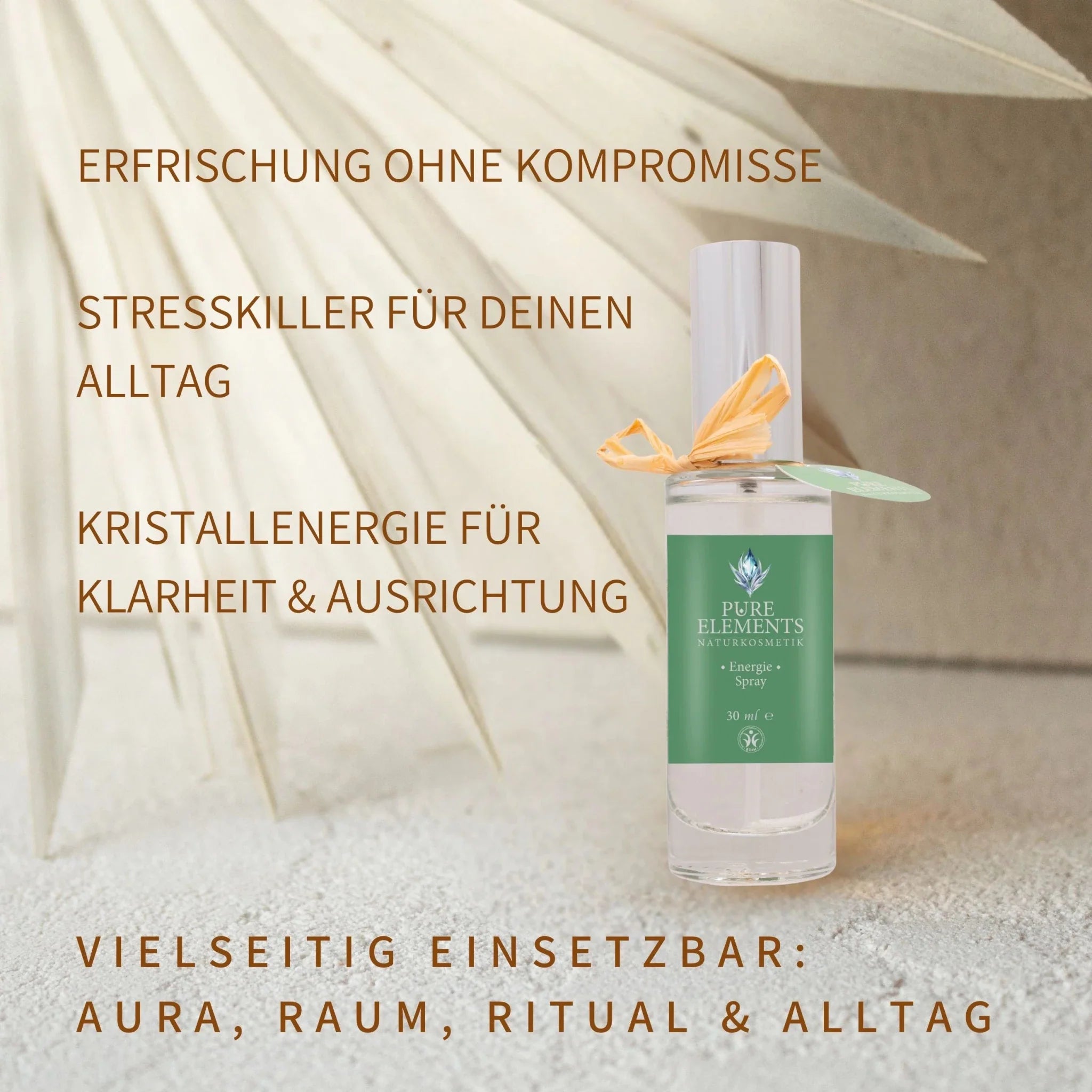 Haut-Mediation Energy Spray Pure Elements Naturkosmetik