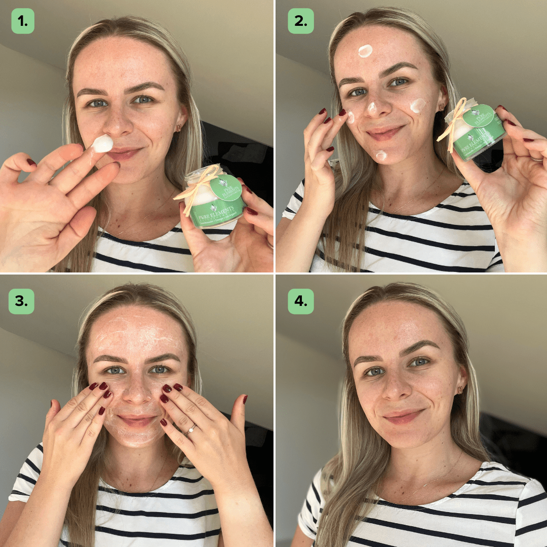 Gesichtsmaske •Energie• mit Arganöl Pure Elements Naturkosmetik