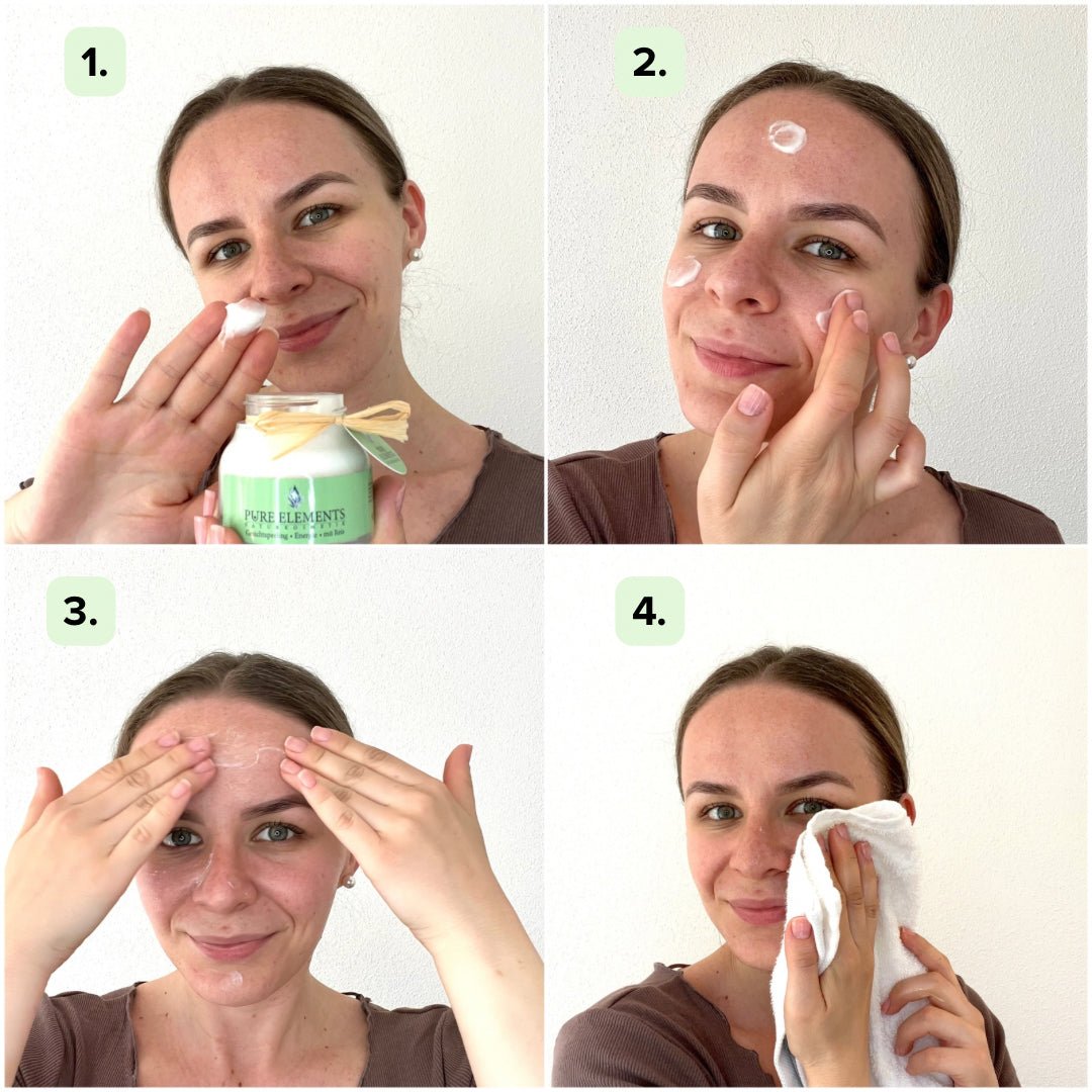 Gesichtspeeling •Energie• mit Reis Pure Elements Naturkosmetik