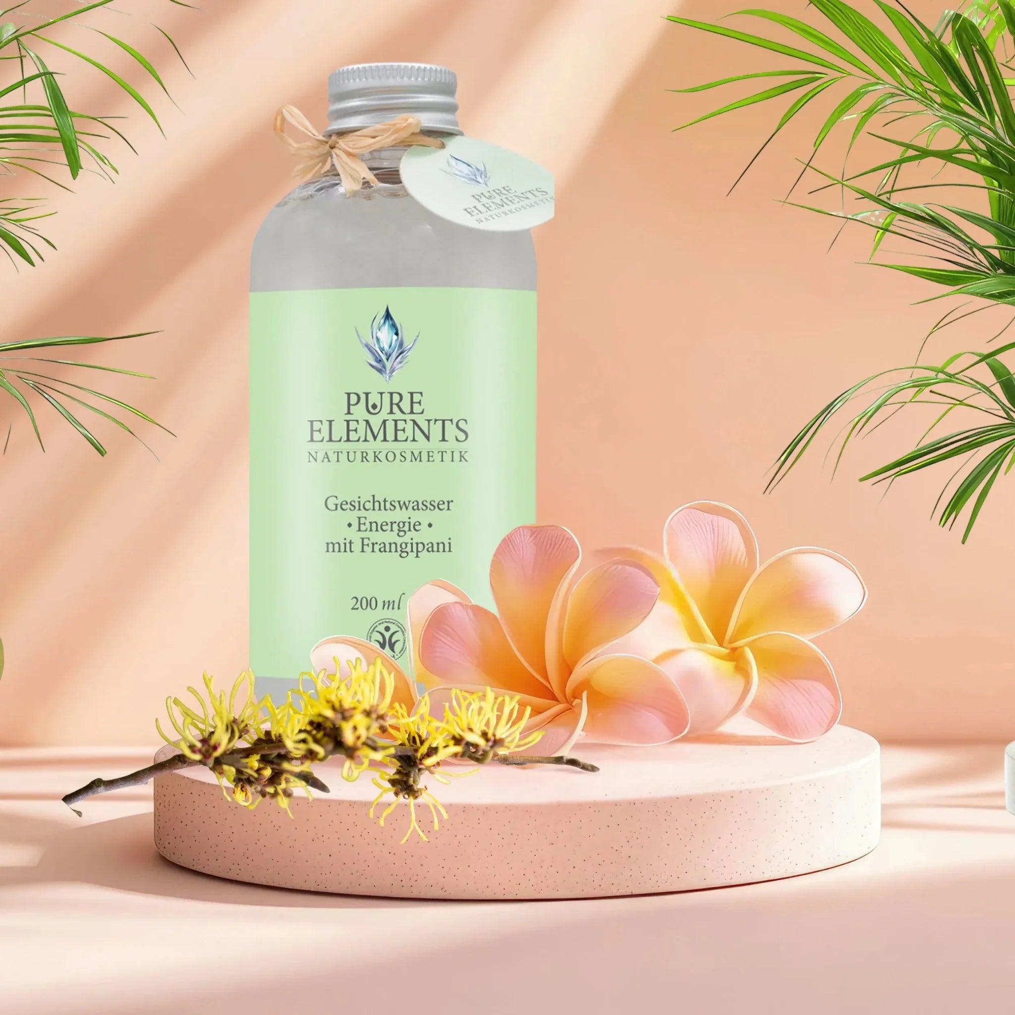 Gesichtswasser •Energie• mit Frangipani Pure Elements Naturkosmetik