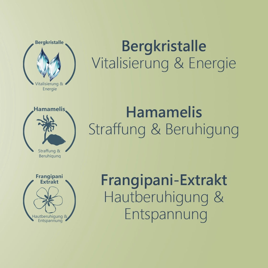 Gesichtswasser •Energie• mit Frangipani Pure Elements Naturkosmetik