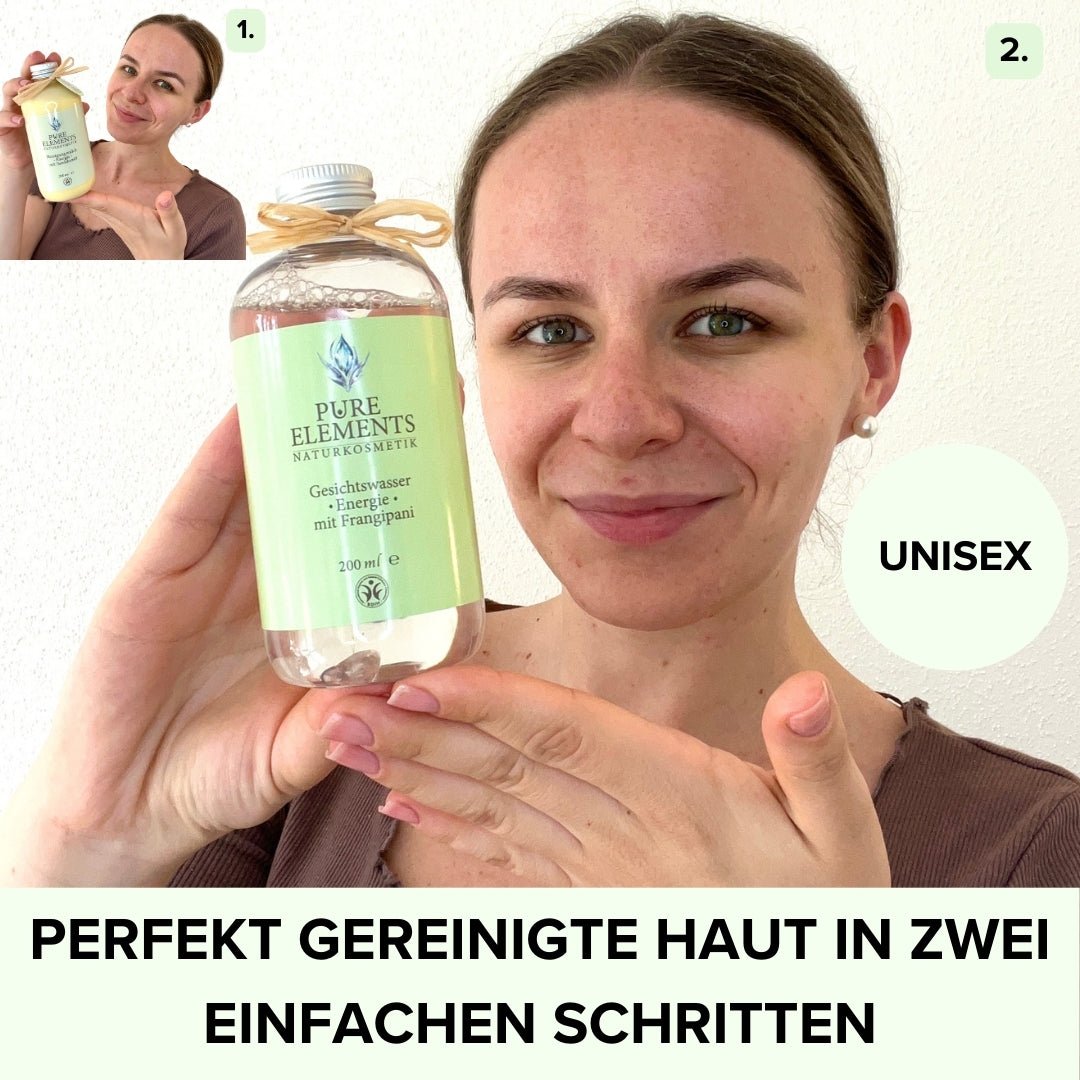 Gesichtswasser •Energie• mit Frangipani Pure Elements Naturkosmetik