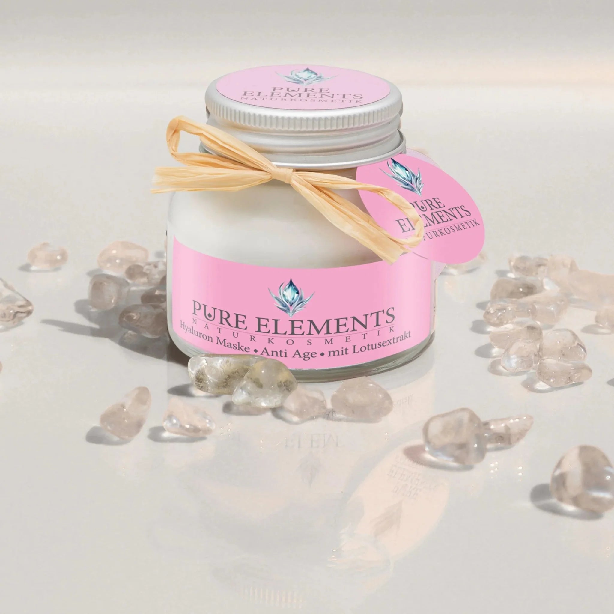 Hyaluron Maske •Anti Age• mit Lotusextrakt Pure Elements Naturkosmetik