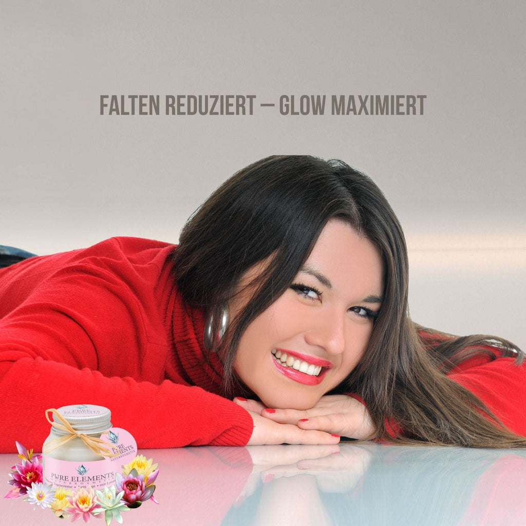 •Anti Age• Hyaluron Tagescreme mit Lotusextrakt – 3-fach Hyaluron | BDIH Naturkosmetik Pure Elements Naturkosmetik