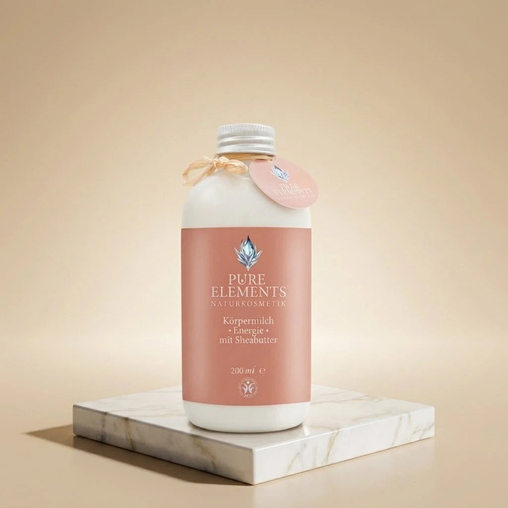 Körpermilch •Energie• mit Sheabutter Pure Elements Naturkosmetik