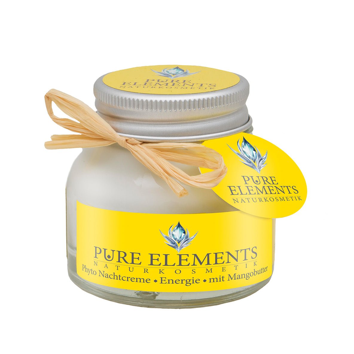 Phyto Nachtcreme •Energie• mit Mangobutter Pure Elements Naturkosmetik