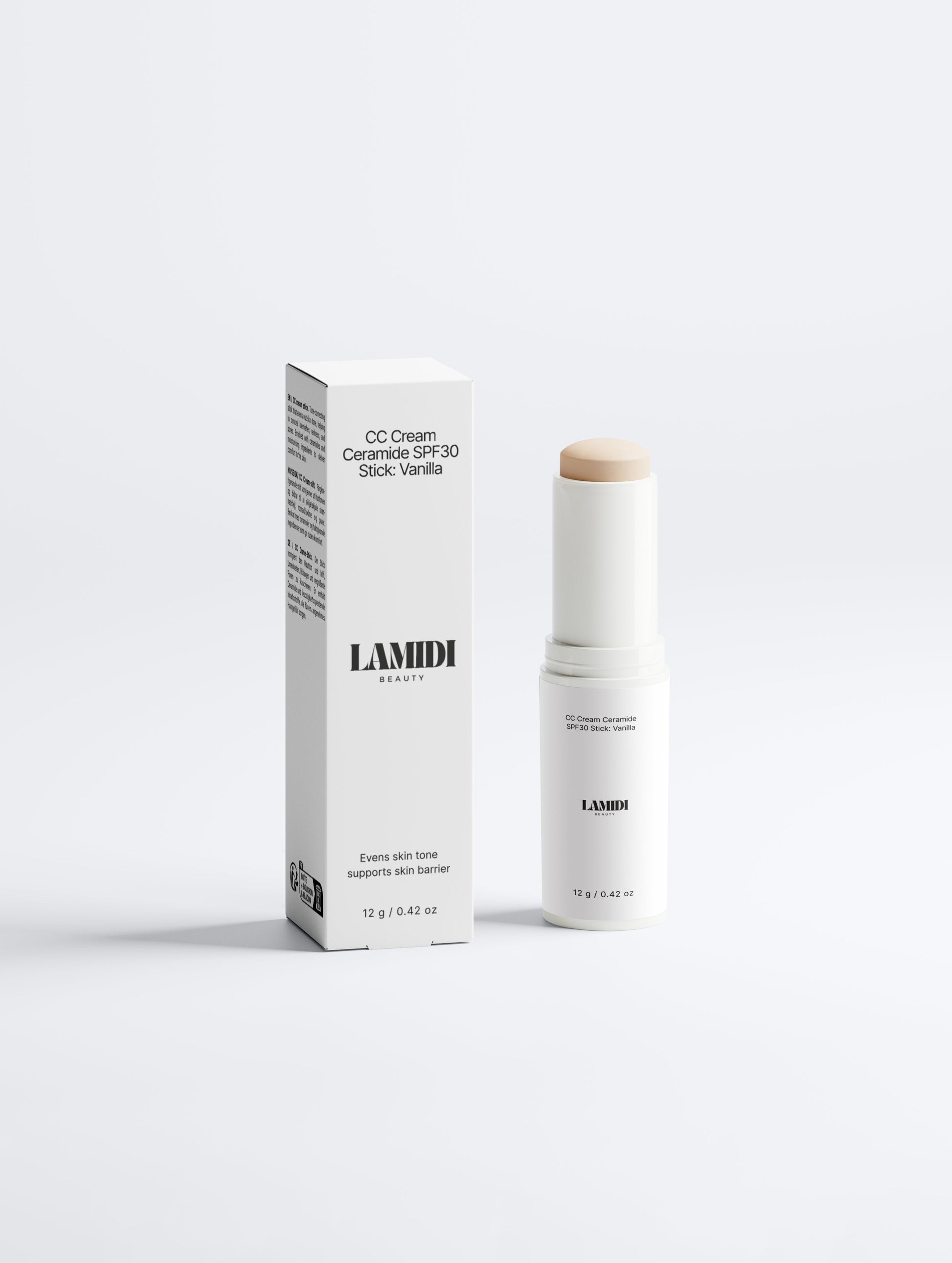 CC Cream Ceramide SPF30 Stick: Vanilla Lamidibeauty