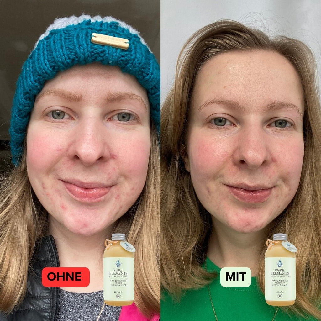 Reinigungsmilch •Energie• mit Sanddornöl Pure Elements Naturkosmetik