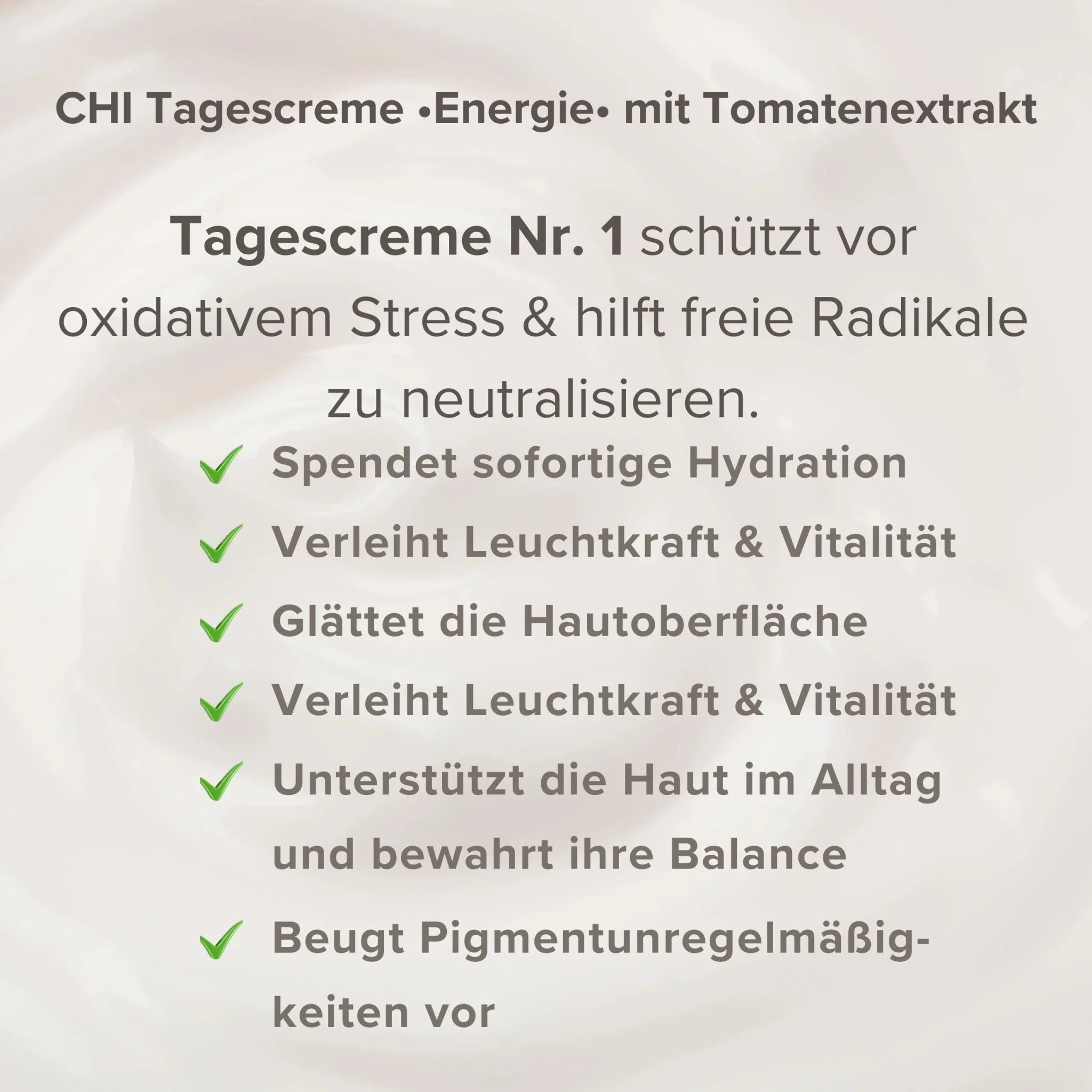 Tagescreme •Energie• mit Tomatenextrakt Pure Elements Naturkosmetik