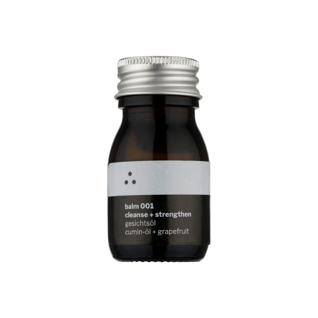 balm 001 | Gesichtsöl mit Schwarzkümmelöl | für unreine Haut | gegen Pickel + Akne ∴ therefore beauty