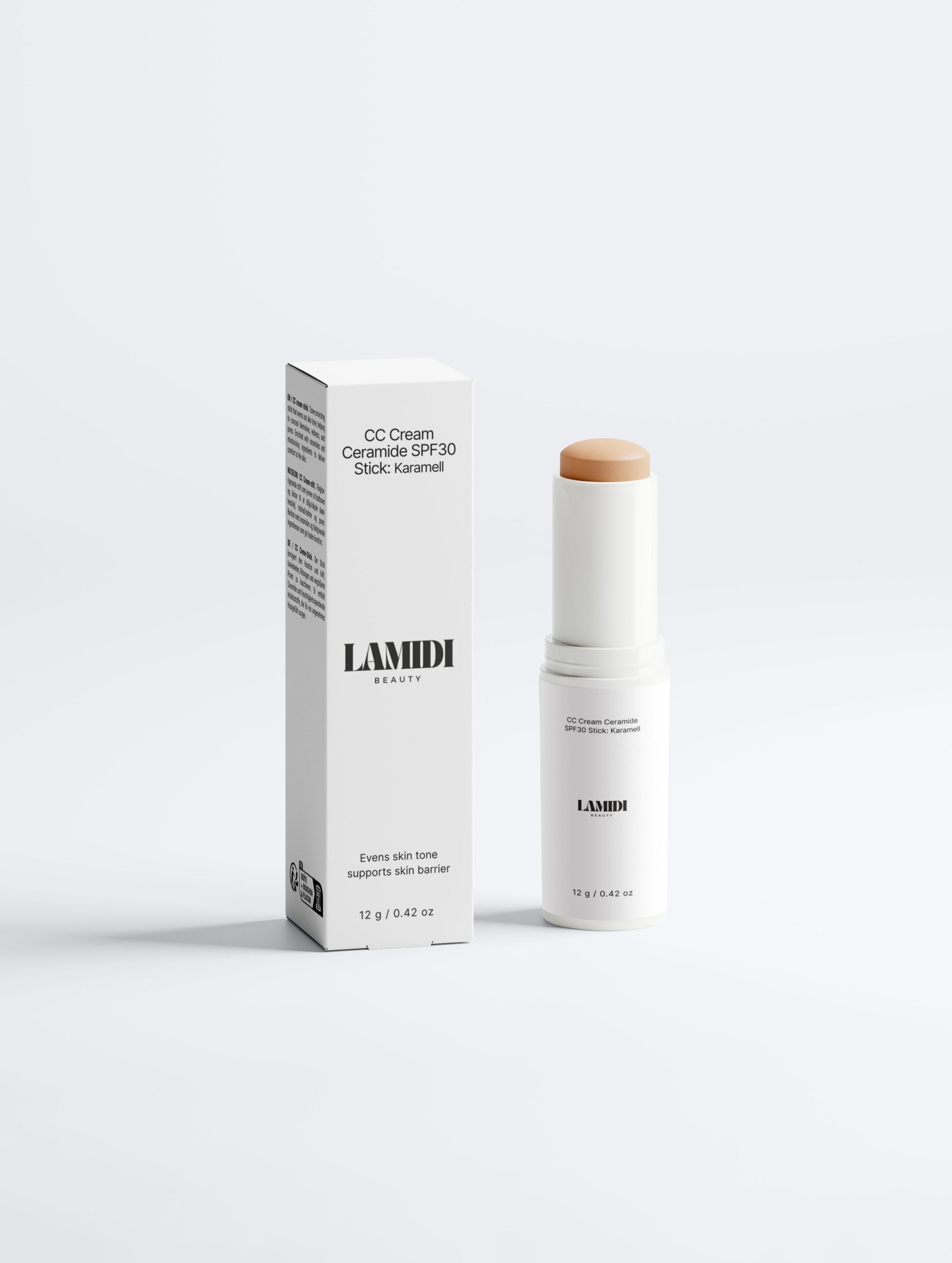 CC Cream Ceramide SPF30 Stick: Karamell Lamidibeauty