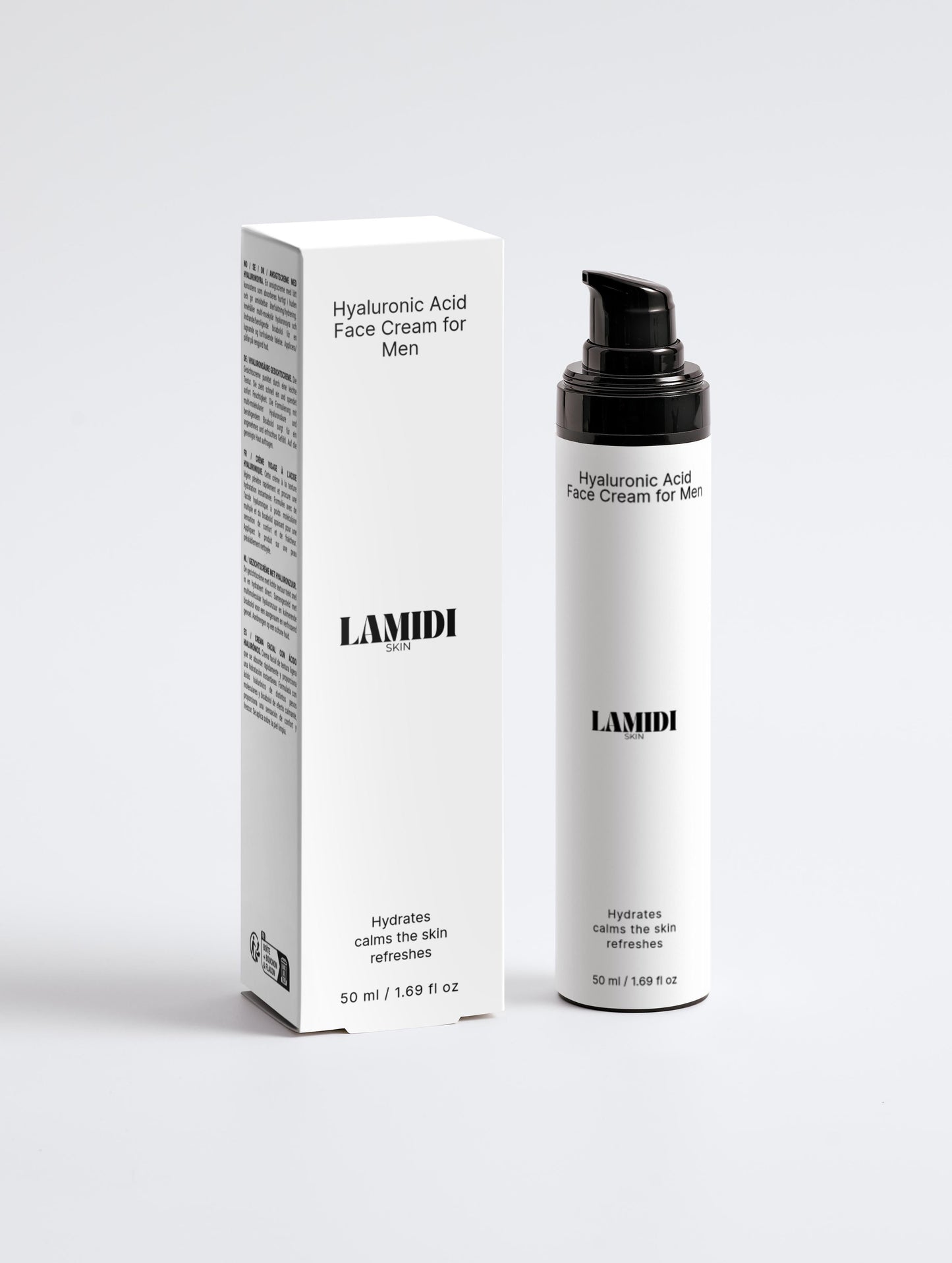 Hyaluronic Acid Face Cream for Men Lamidibeauty