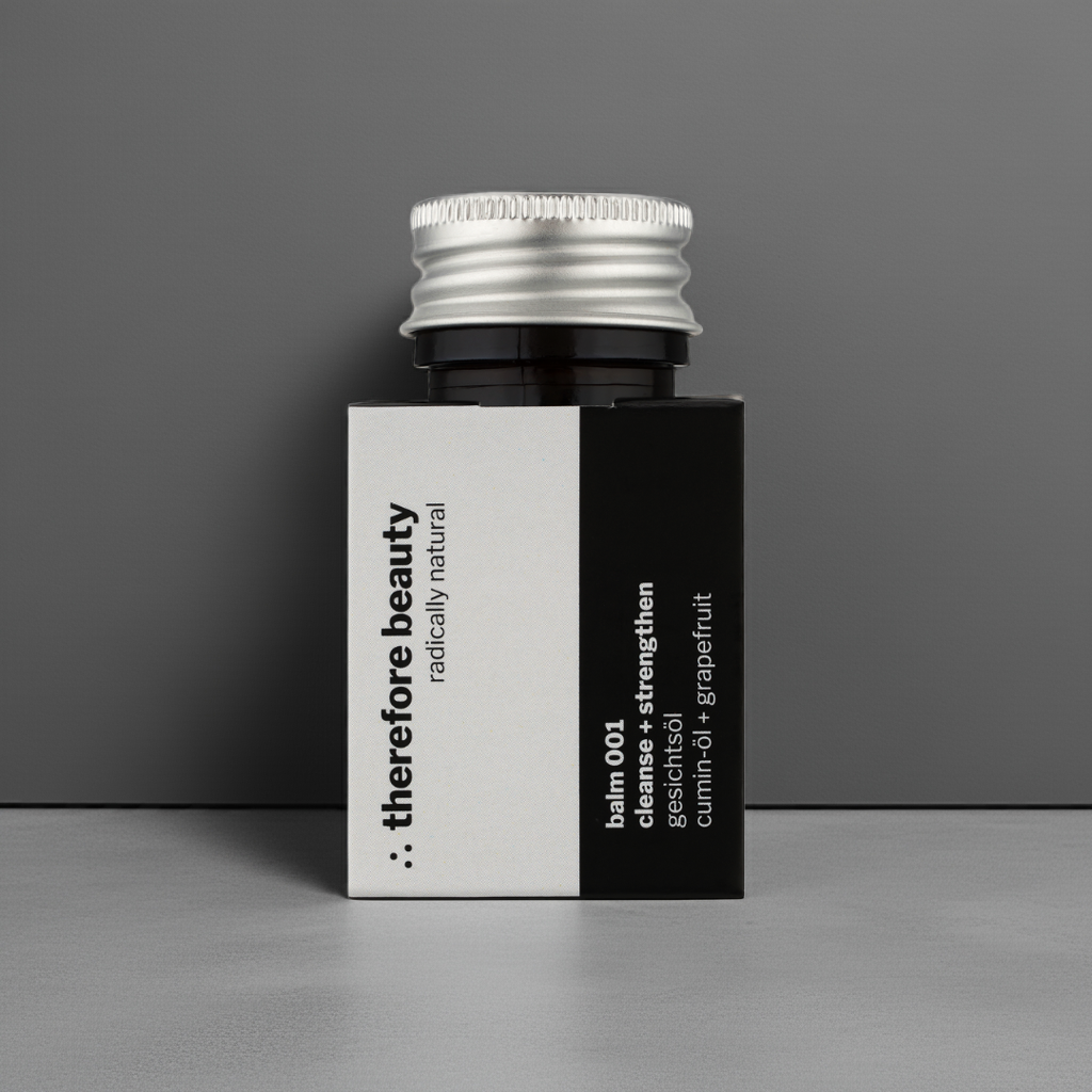 balm 001 | Gesichtsöl mit Schwarzkümmelöl | für unreine Haut | gegen Pickel + Akne ∴ therefore beauty